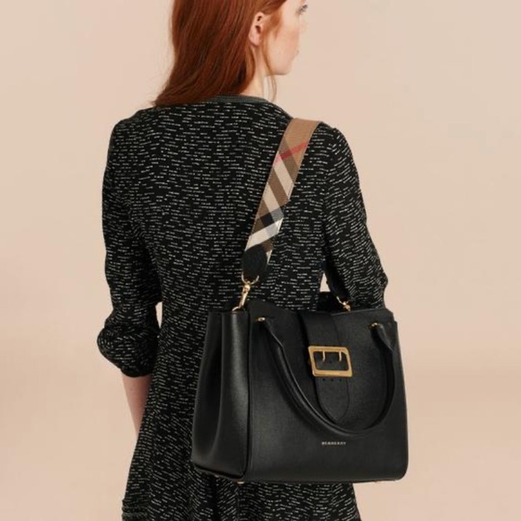 Burberry medium soft grain buckle satchel / shoulder bag - Picture 14 of 14